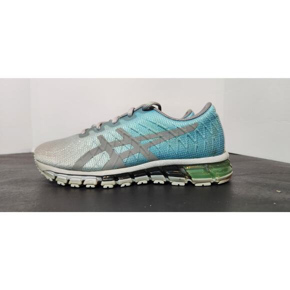 Asics Women Gel Quantum 1024A020 Gray Blue Running Sneakers Size US 6.5 - Picture 5 of 7